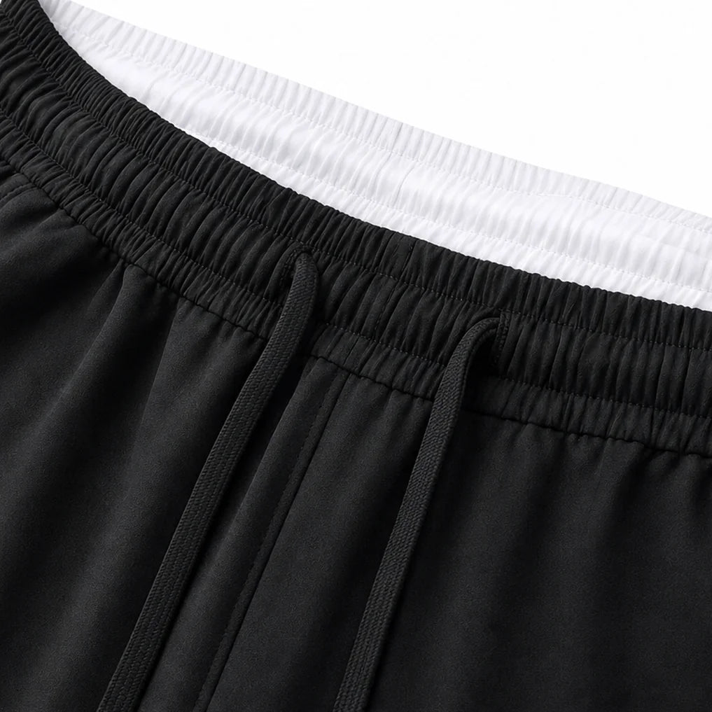 Women's Straight Leg Cargo Pants with Stretchy Drawstring Waist & Flap Pockets - Waistband Detail